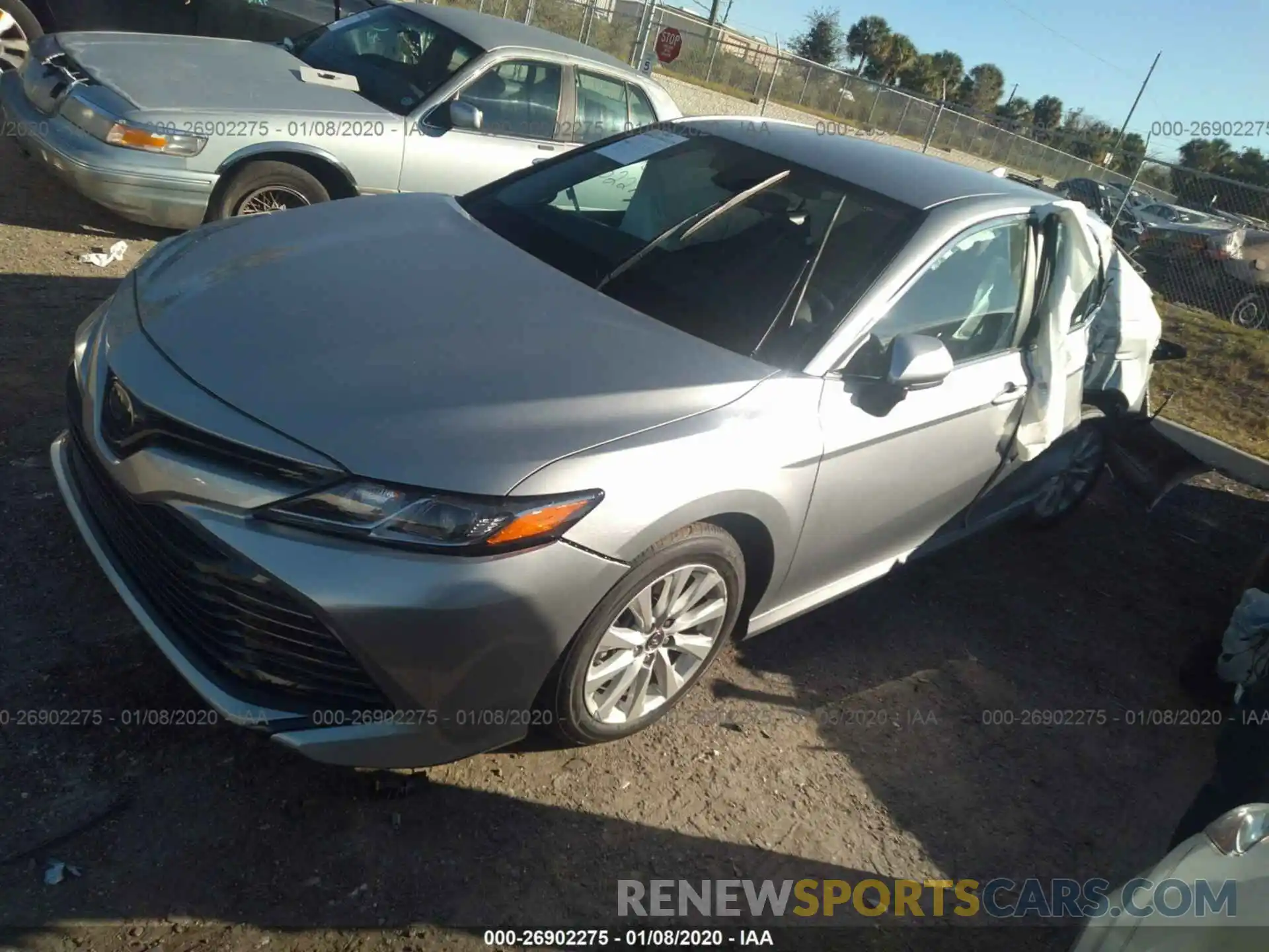 2 Photograph of a damaged car 4T1C11AK5LU881349 TOYOTA CAMRY 2020