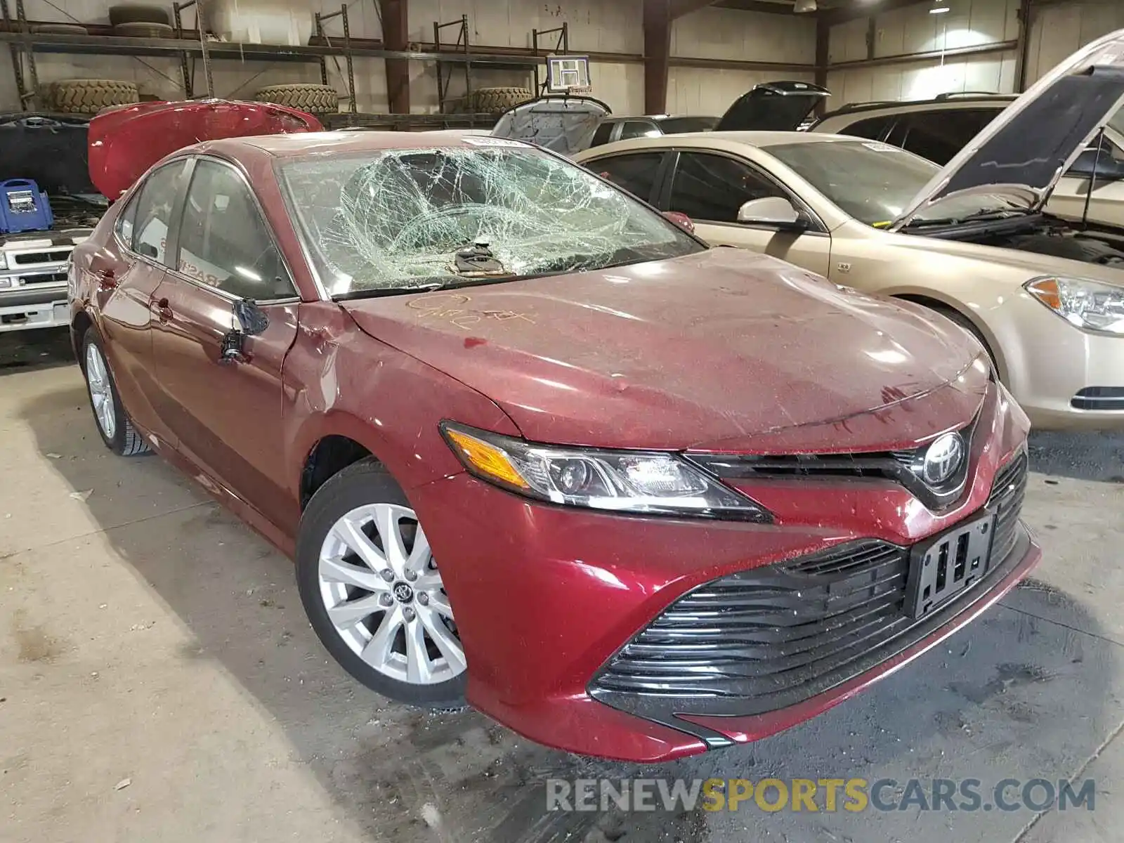 1 Photograph of a damaged car 4T1C11AK5LU896126 TOYOTA CAMRY 2020