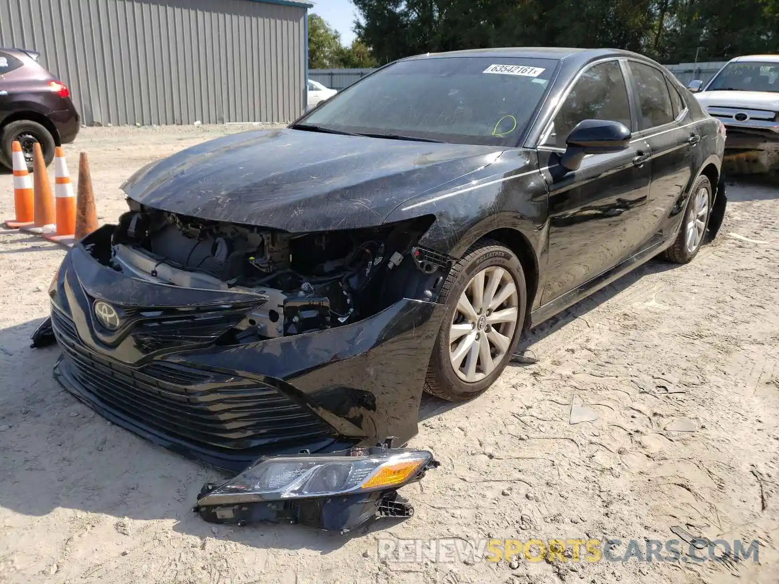 2 Photograph of a damaged car 4T1C11AK5LU898247 TOYOTA CAMRY 2020