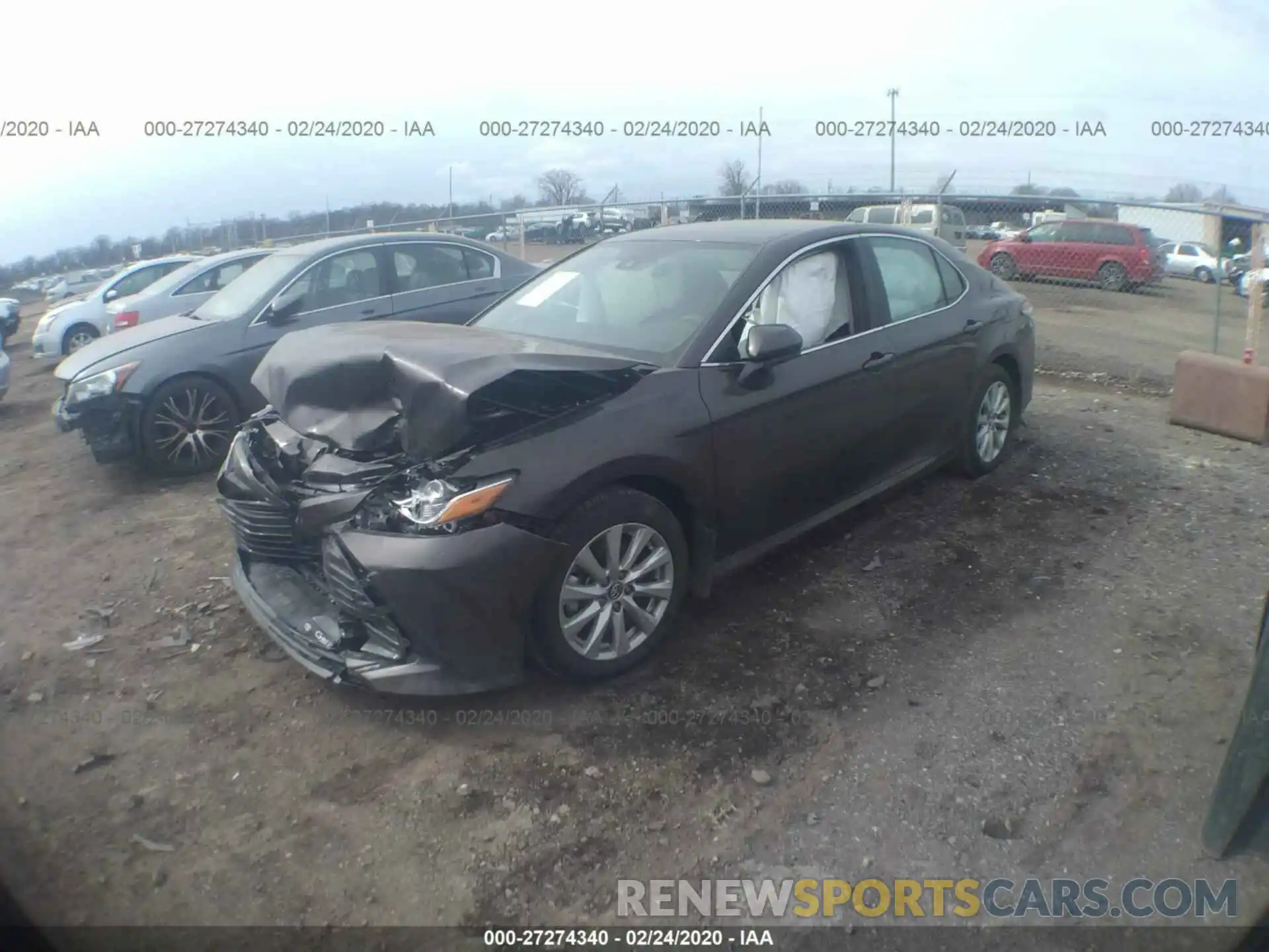 2 Photograph of a damaged car 4T1C11AK5LU911403 TOYOTA CAMRY 2020