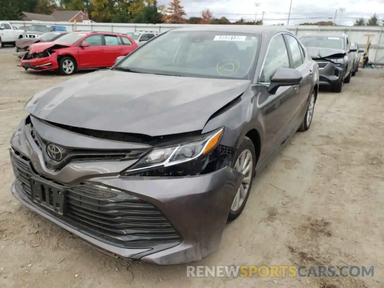 2 Photograph of a damaged car 4T1C11AK5LU951285 TOYOTA CAMRY 2020