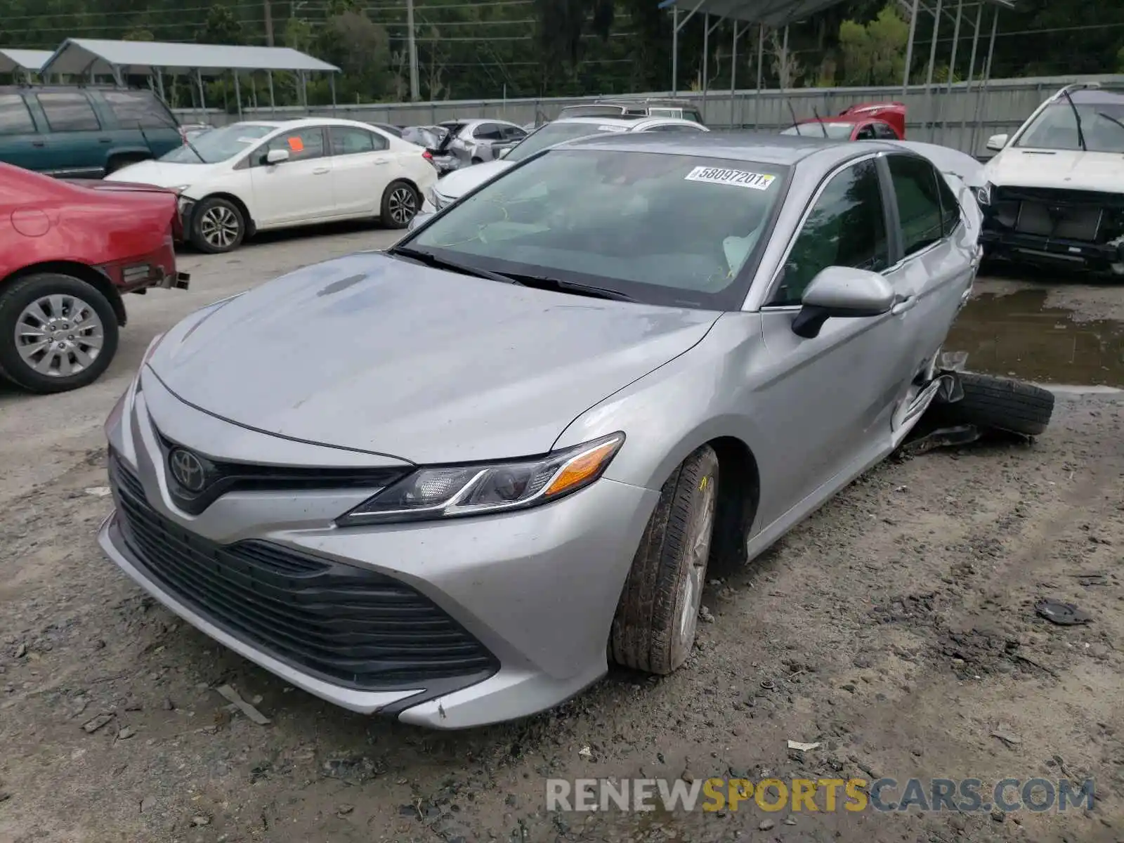 2 Photograph of a damaged car 4T1C11AK5LU957829 TOYOTA CAMRY 2020