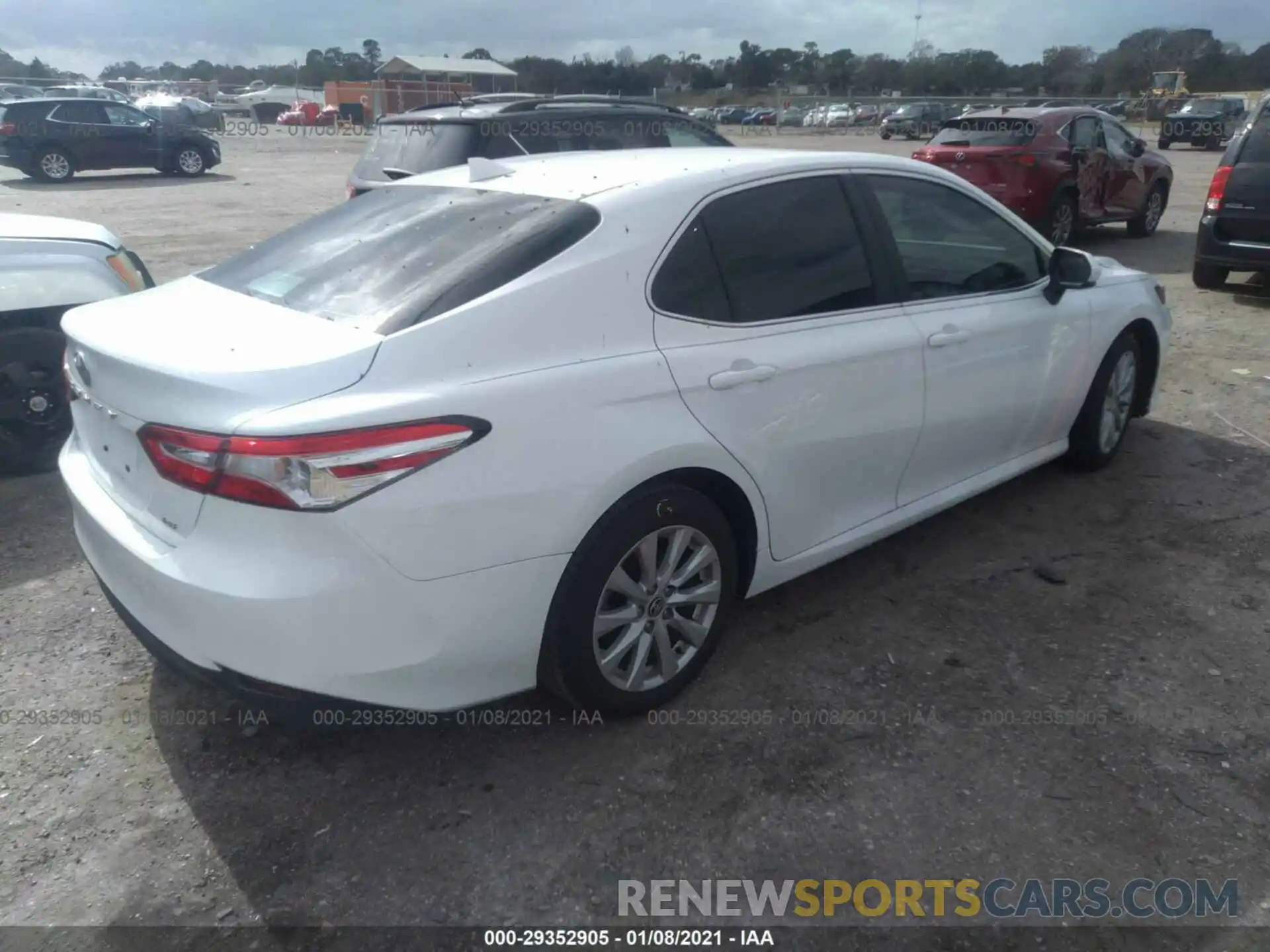 4 Photograph of a damaged car 4T1C11AK5LU958849 TOYOTA CAMRY 2020