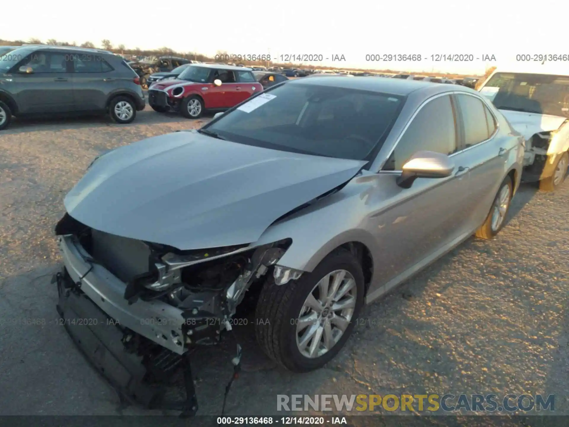 2 Photograph of a damaged car 4T1C11AK5LU959712 TOYOTA CAMRY 2020