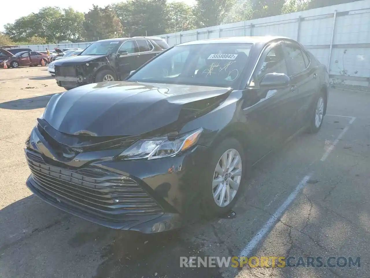 2 Photograph of a damaged car 4T1C11AK5LU974677 TOYOTA CAMRY 2020