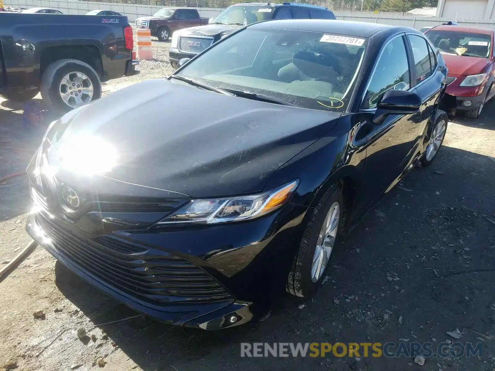 2 Photograph of a damaged car 4T1C11AK5LU986814 TOYOTA CAMRY 2020