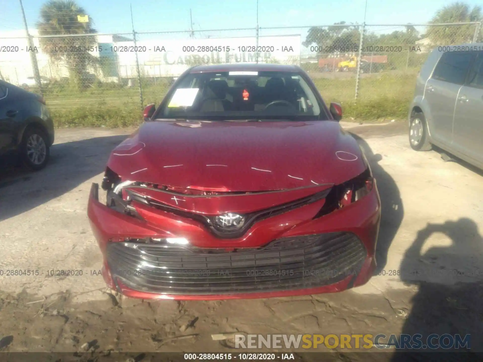 6 Photograph of a damaged car 4T1C11AK6LU307911 TOYOTA CAMRY 2020