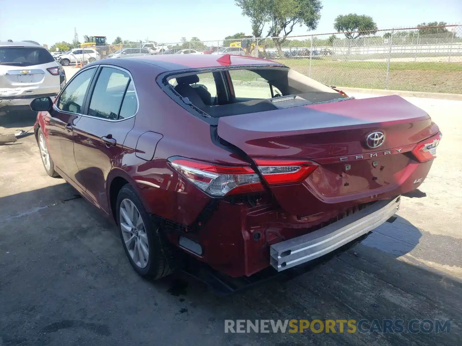 3 Photograph of a damaged car 4T1C11AK6LU316981 TOYOTA CAMRY 2020