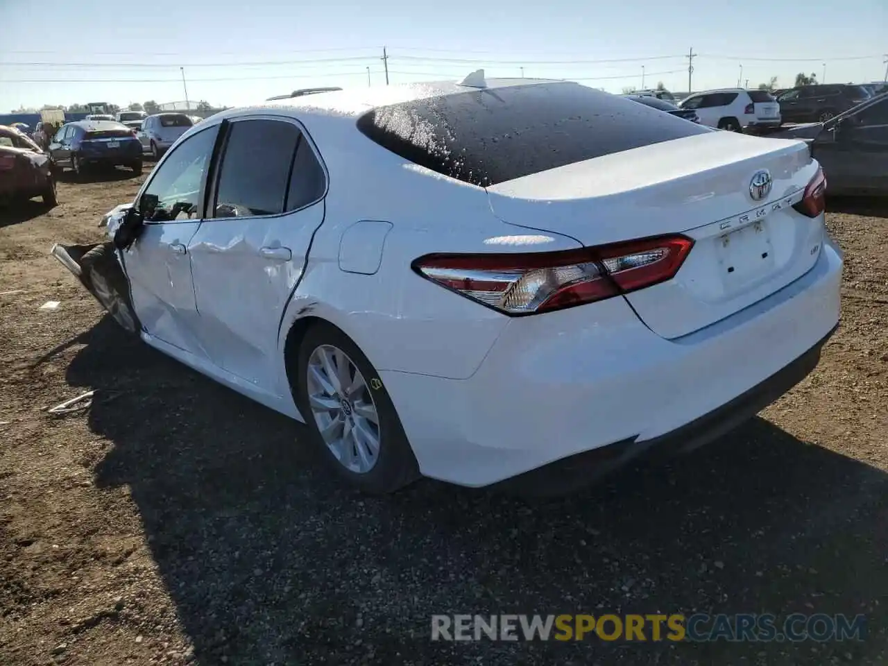 3 Photograph of a damaged car 4T1C11AK6LU336809 TOYOTA CAMRY 2020