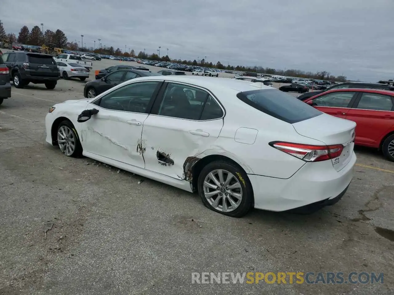 2 Photograph of a damaged car 4T1C11AK6LU345476 TOYOTA CAMRY 2020