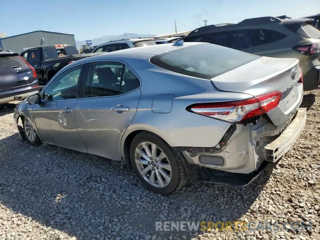 2 Photograph of a damaged car 4T1C11AK6LU345784 TOYOTA CAMRY 2020