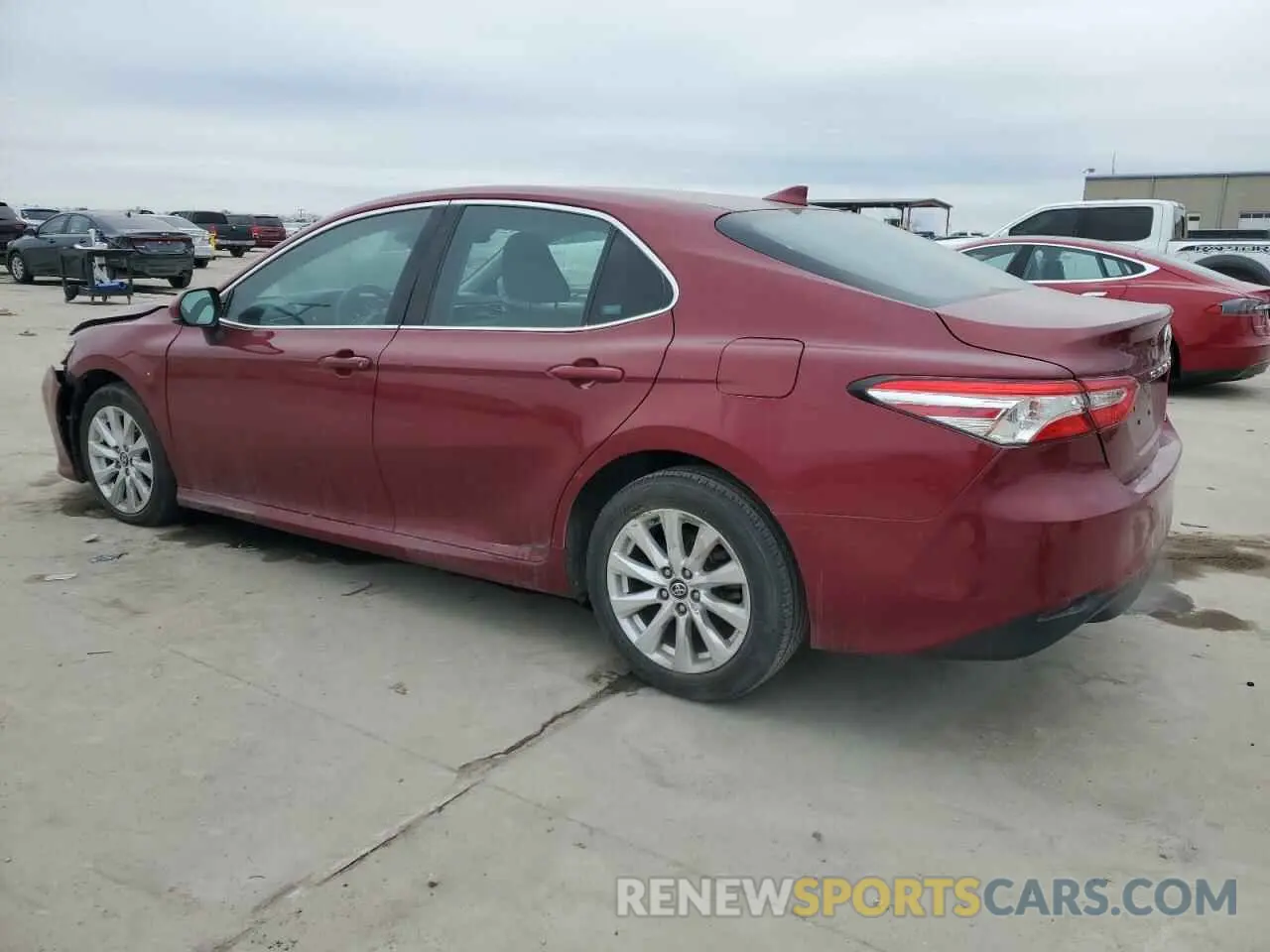 2 Photograph of a damaged car 4T1C11AK6LU348202 TOYOTA CAMRY 2020