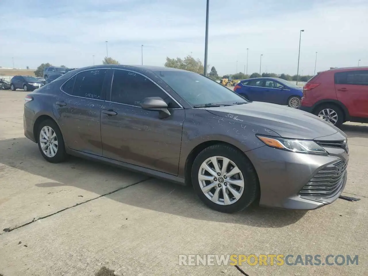 4 Photograph of a damaged car 4T1C11AK6LU349723 TOYOTA CAMRY 2020