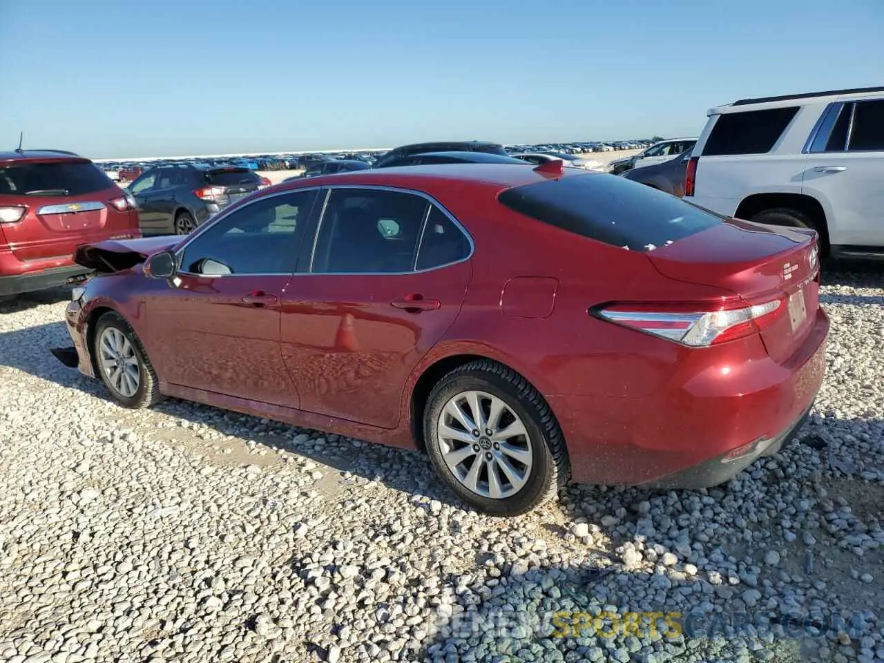 2 Photograph of a damaged car 4T1C11AK6LU353223 TOYOTA CAMRY 2020