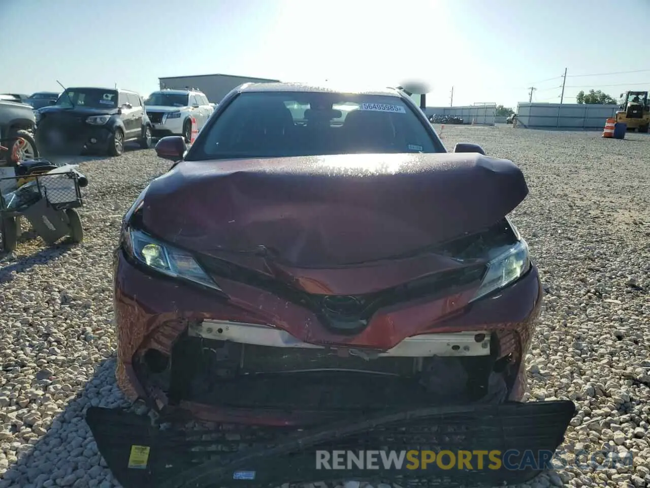 5 Photograph of a damaged car 4T1C11AK6LU353223 TOYOTA CAMRY 2020