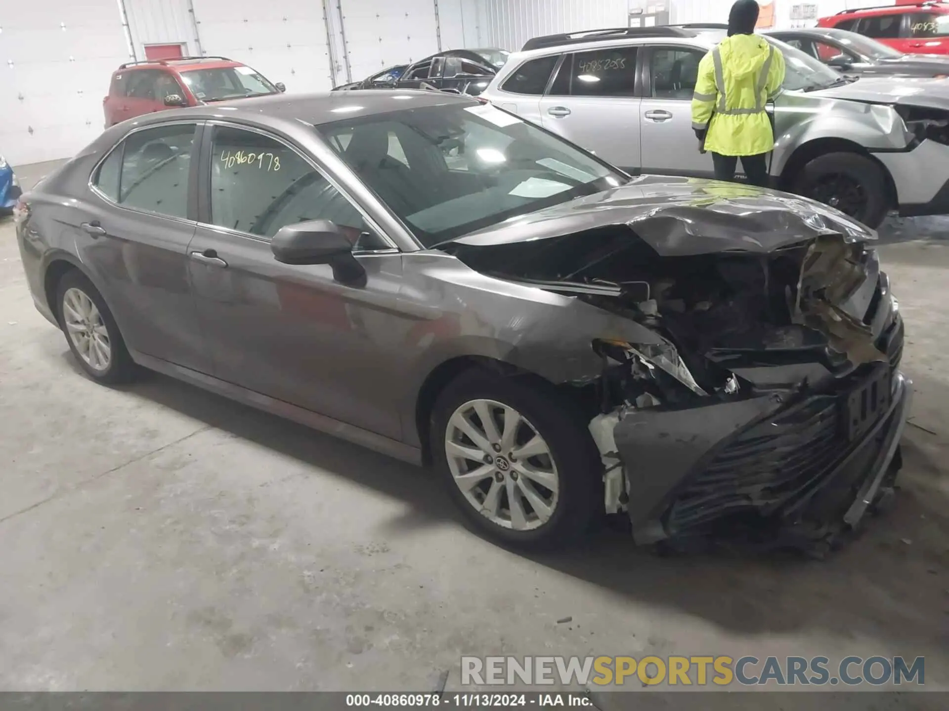 1 Photograph of a damaged car 4T1C11AK6LU359426 TOYOTA CAMRY 2020