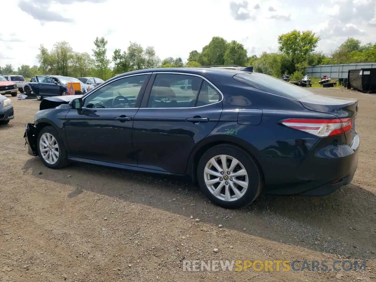 2 Photograph of a damaged car 4T1C11AK6LU501497 TOYOTA CAMRY 2020