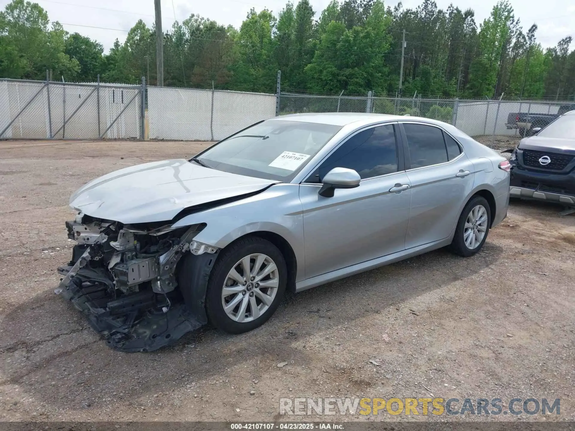 2 Photograph of a damaged car 4T1C11AK6LU869453 TOYOTA CAMRY 2020