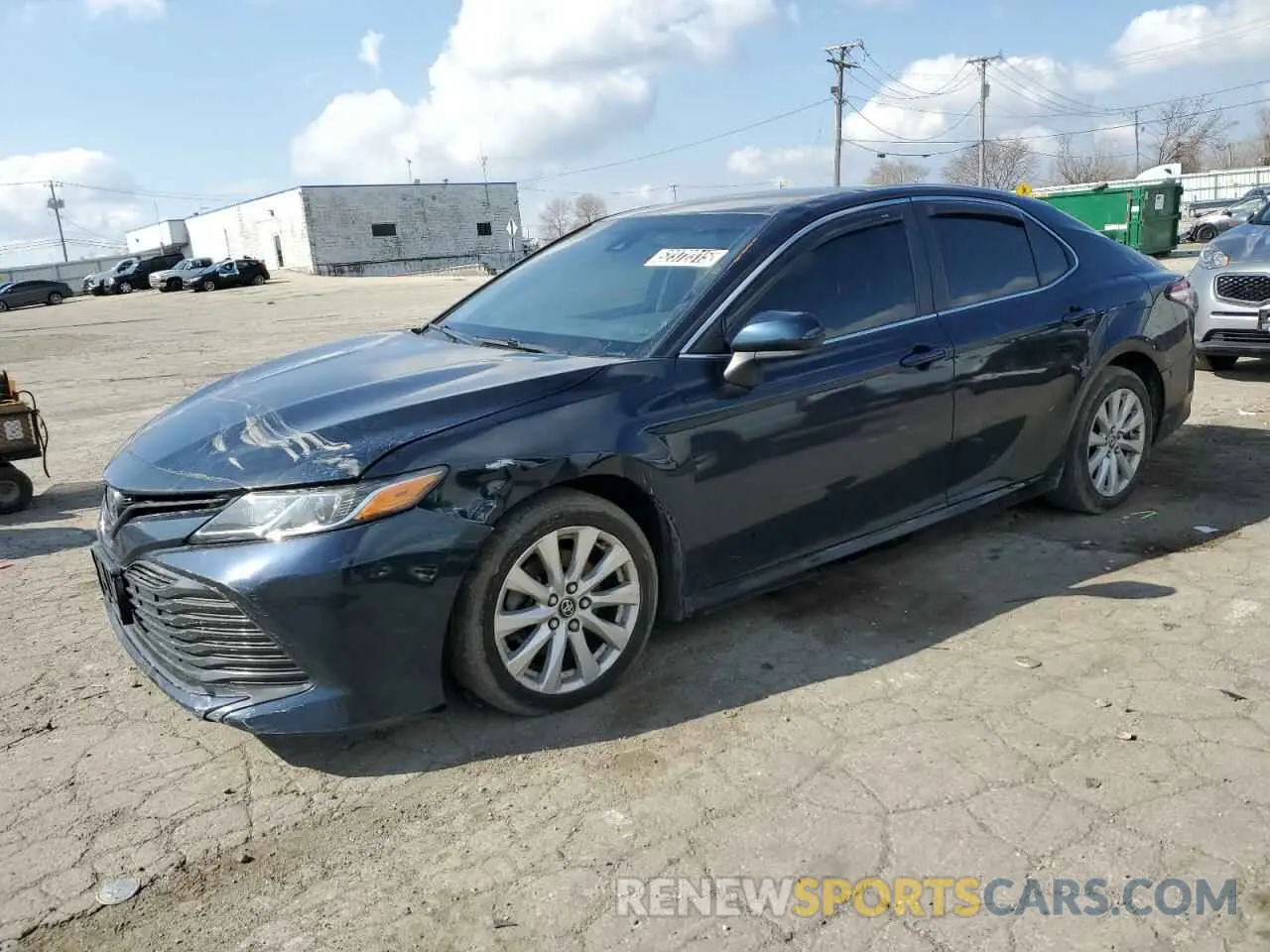 1 Photograph of a damaged car 4T1C11AK6LU872658 TOYOTA CAMRY 2020