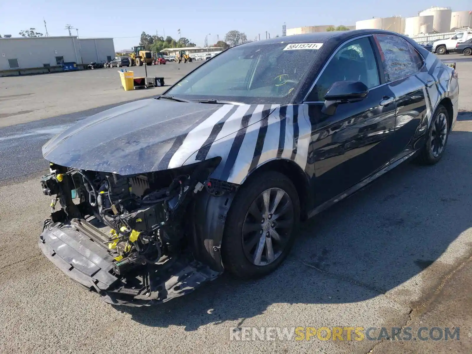 2 Photograph of a damaged car 4T1C11AK6LU877066 TOYOTA CAMRY 2020