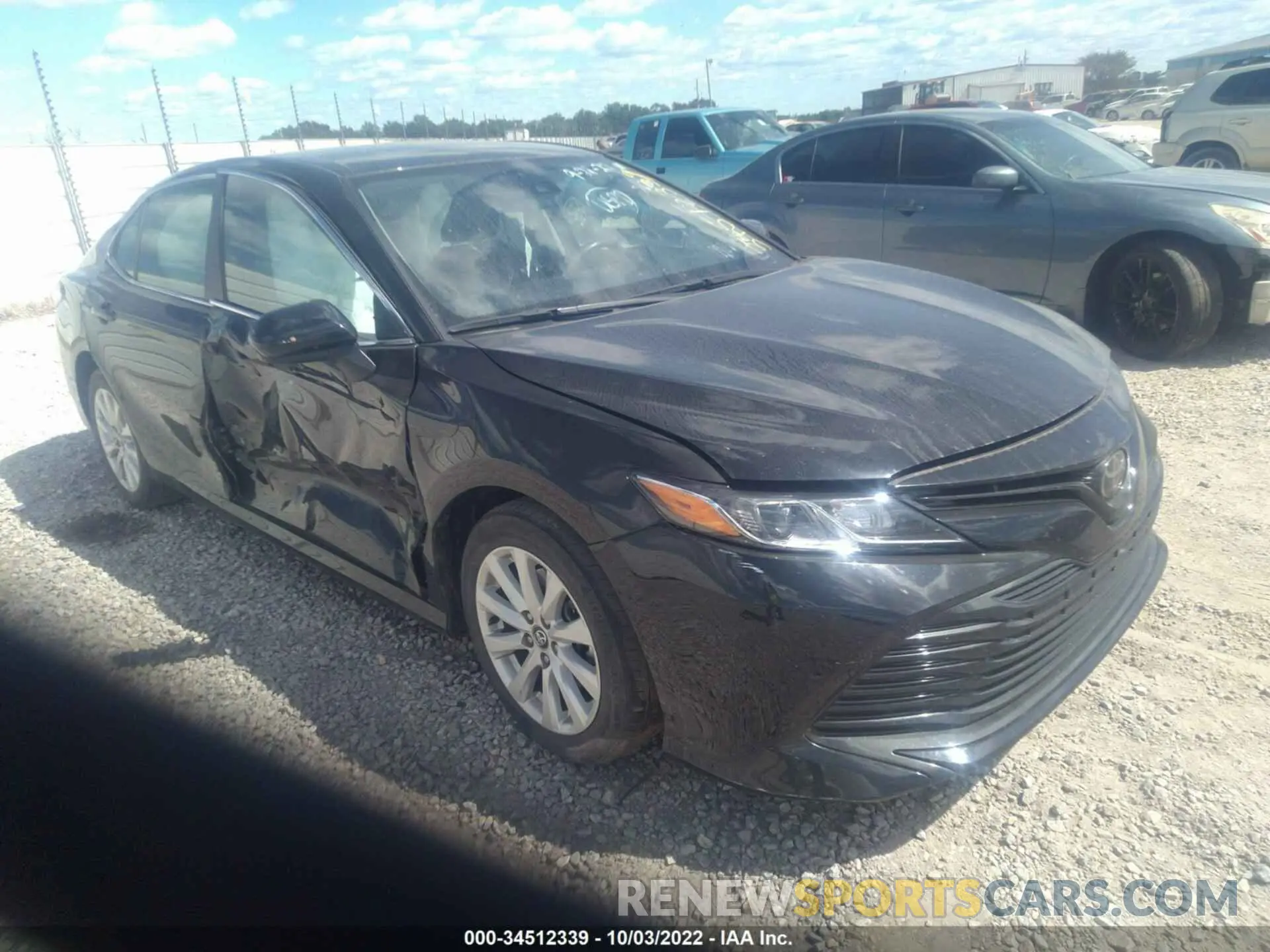 1 Photograph of a damaged car 4T1C11AK6LU883742 TOYOTA CAMRY 2020