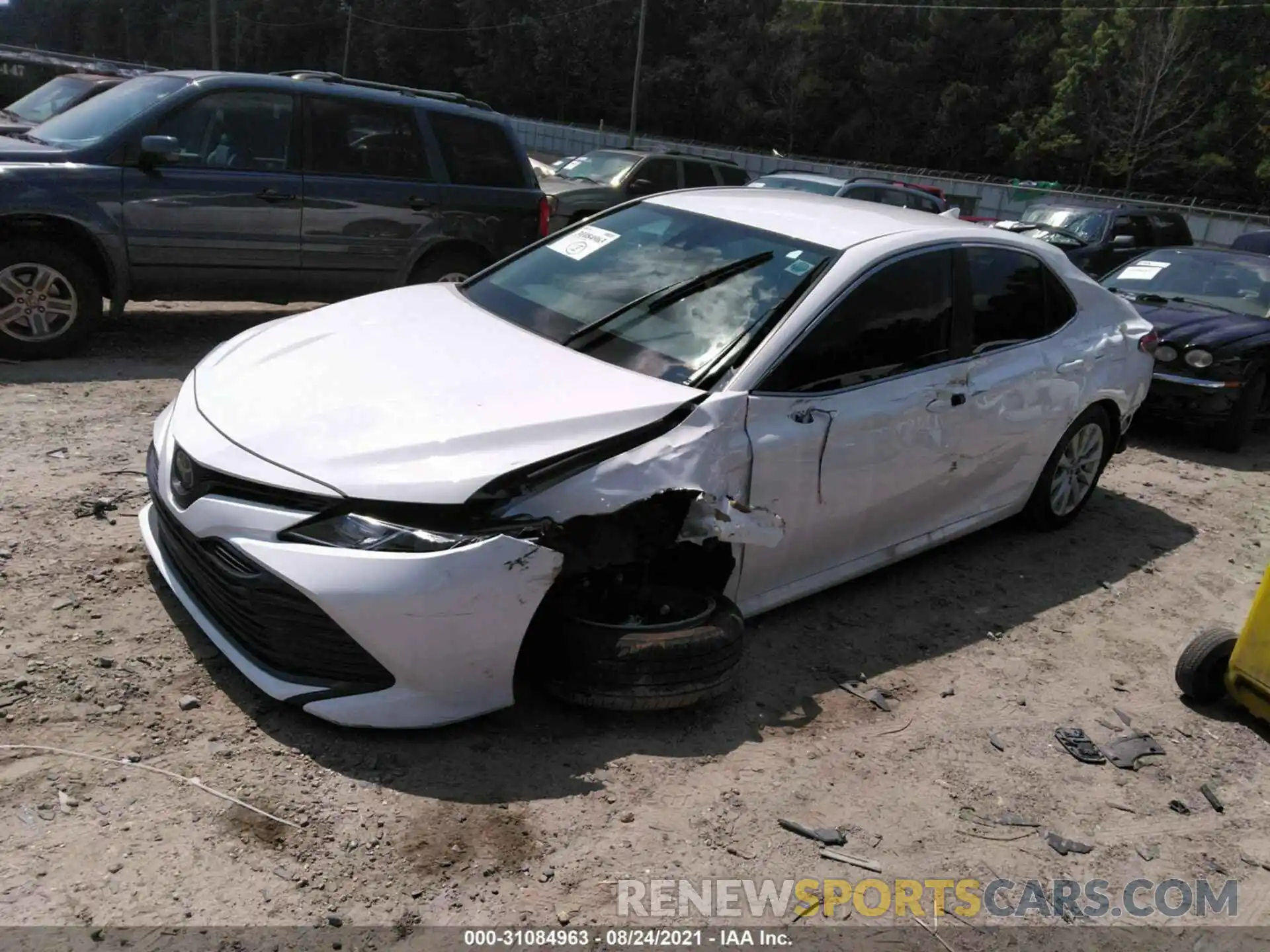 2 Photograph of a damaged car 4T1C11AK6LU884275 TOYOTA CAMRY 2020