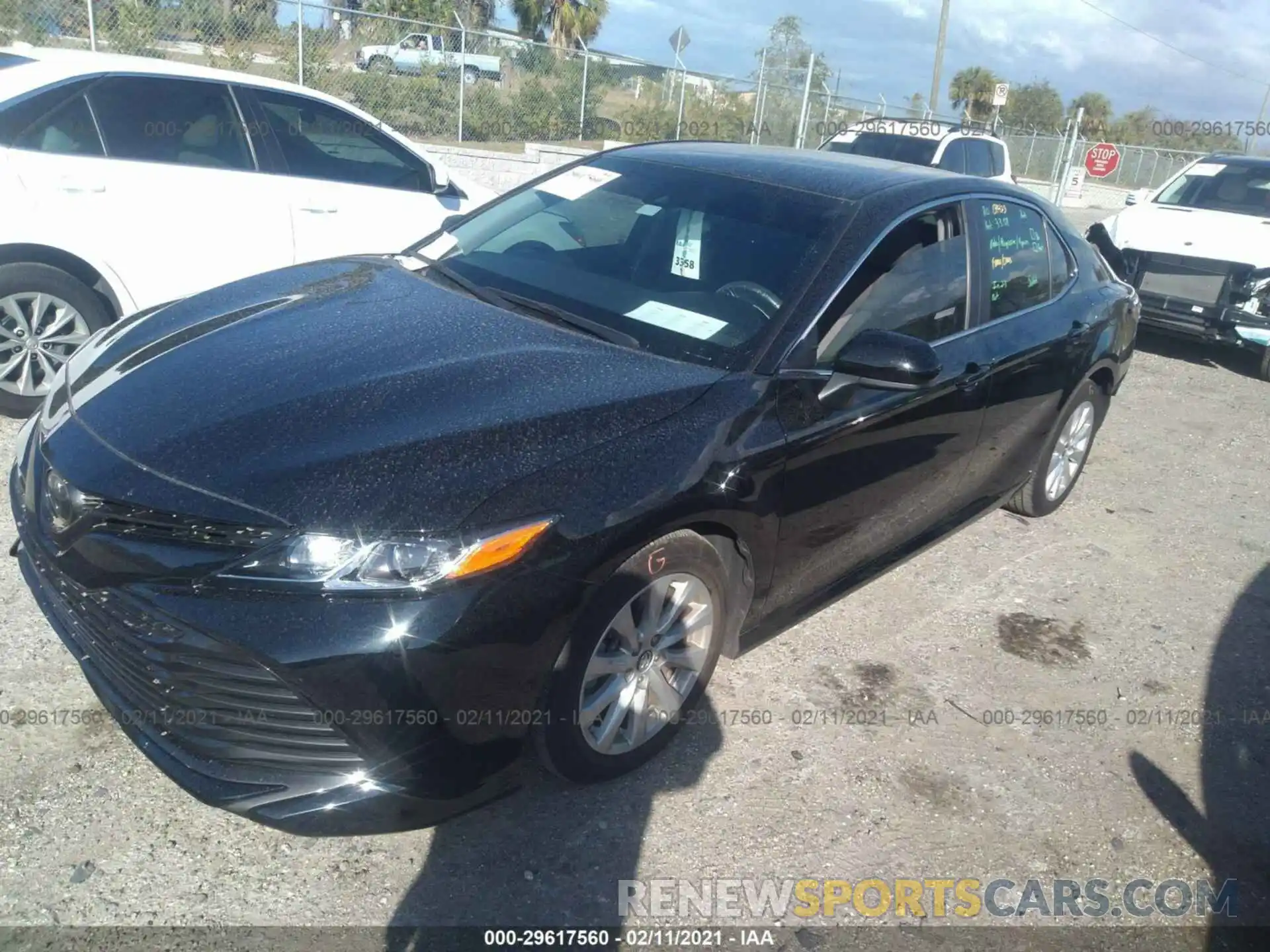 2 Photograph of a damaged car 4T1C11AK6LU895387 TOYOTA CAMRY 2020