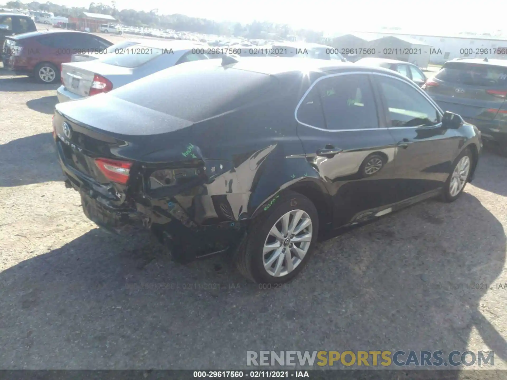 4 Photograph of a damaged car 4T1C11AK6LU895387 TOYOTA CAMRY 2020