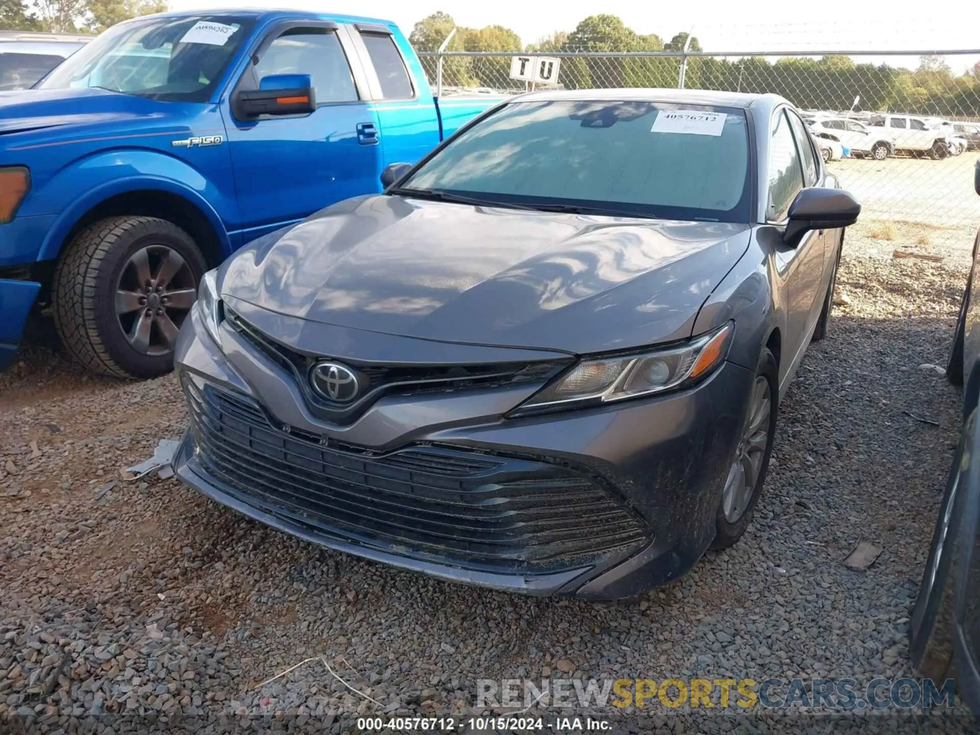 2 Photograph of a damaged car 4T1C11AK6LU911927 TOYOTA CAMRY 2020