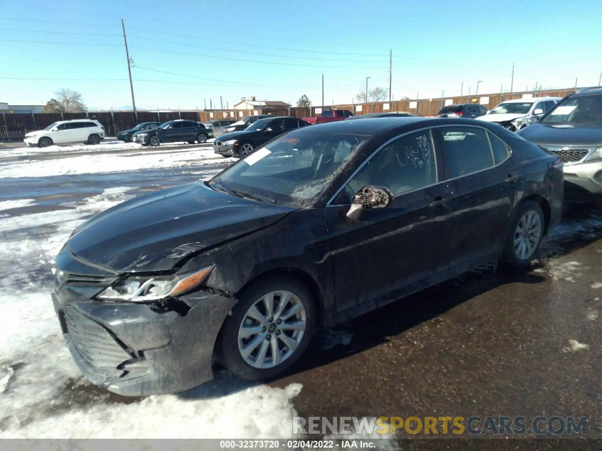 2 Photograph of a damaged car 4T1C11AK6LU915931 TOYOTA CAMRY 2020