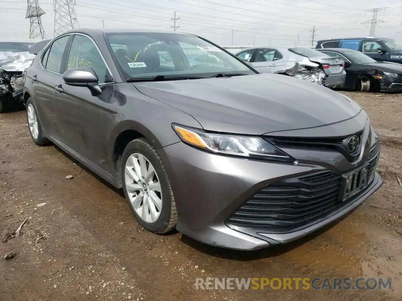 1 Photograph of a damaged car 4T1C11AK6LU917582 TOYOTA CAMRY 2020