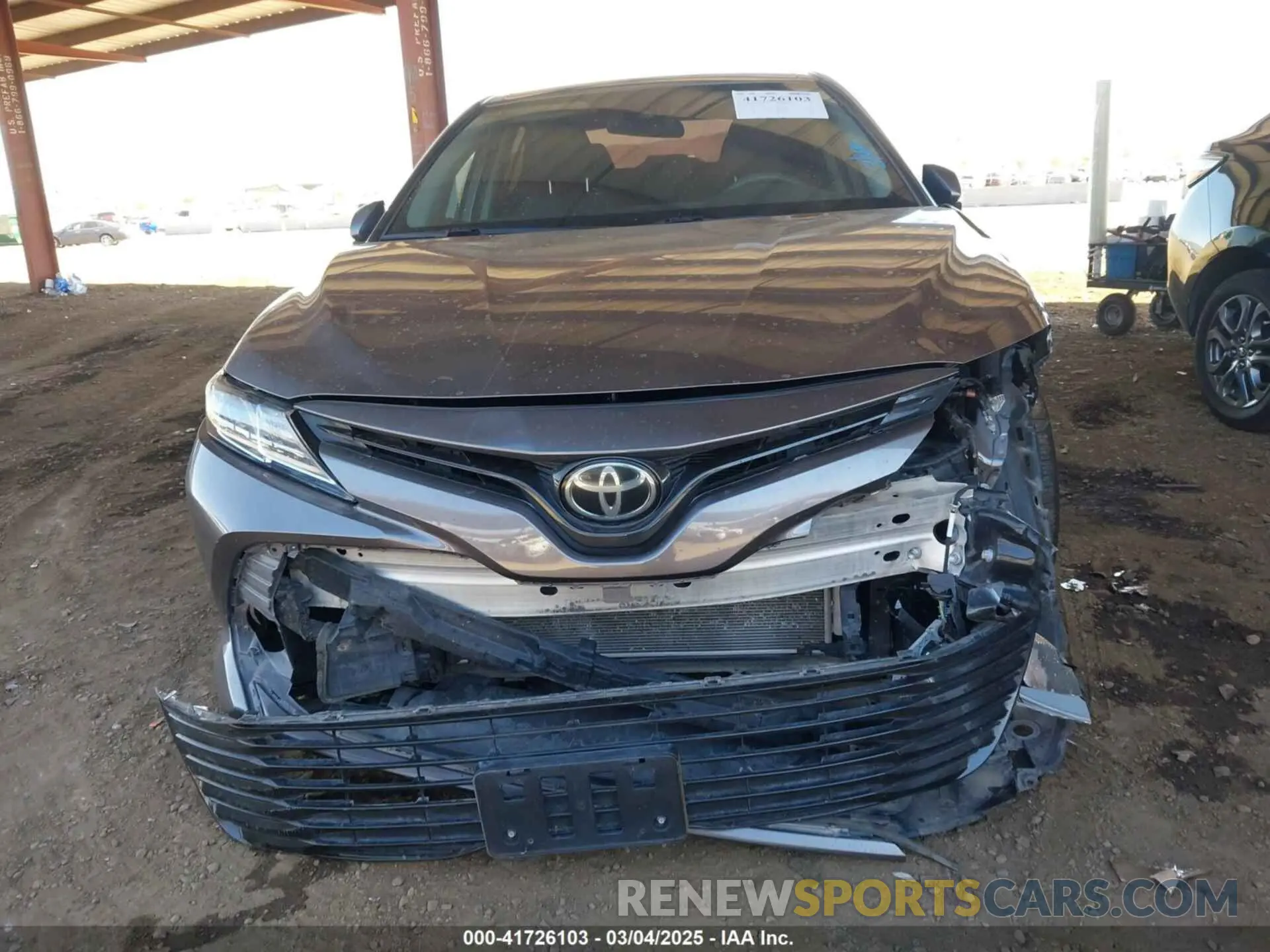 6 Photograph of a damaged car 4T1C11AK6LU919672 TOYOTA CAMRY 2020