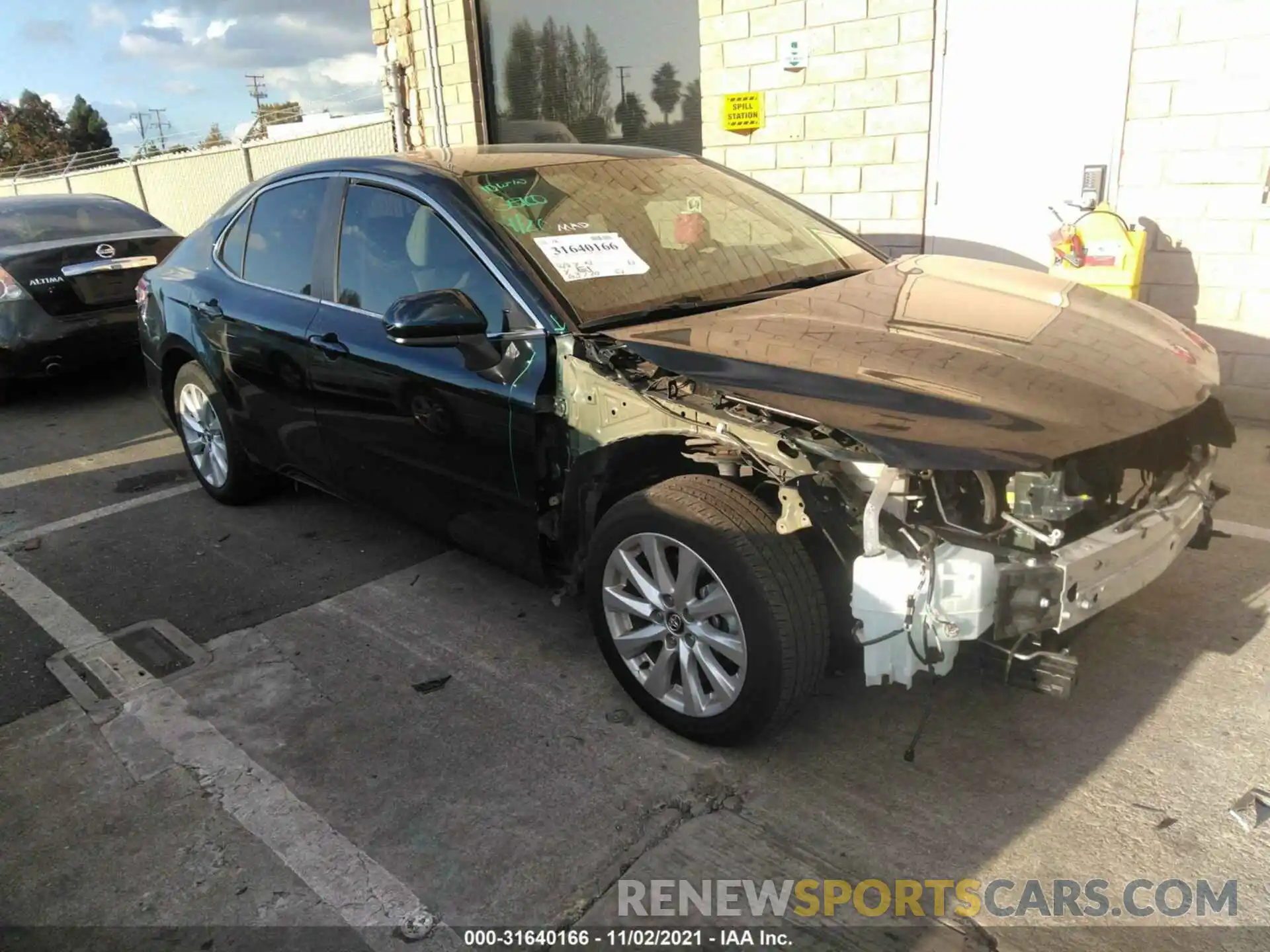 1 Photograph of a damaged car 4T1C11AK6LU927304 TOYOTA CAMRY 2020