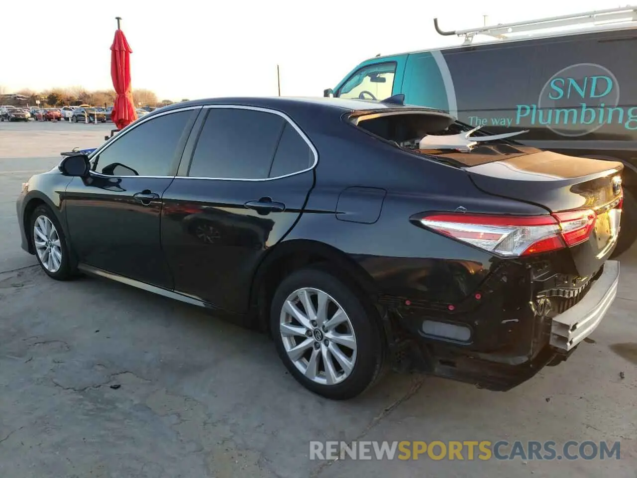 2 Photograph of a damaged car 4T1C11AK6LU939968 TOYOTA CAMRY 2020