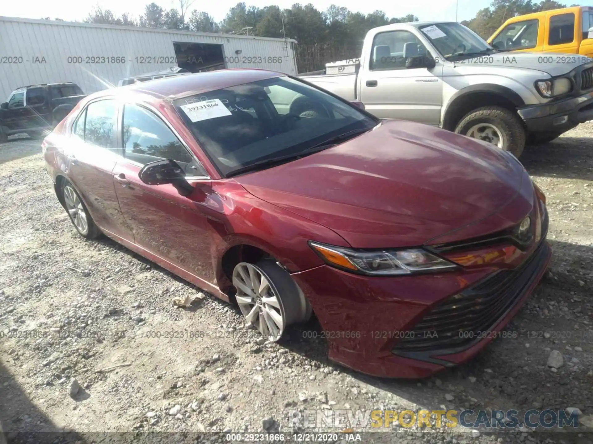 1 Photograph of a damaged car 4T1C11AK6LU943566 TOYOTA CAMRY 2020