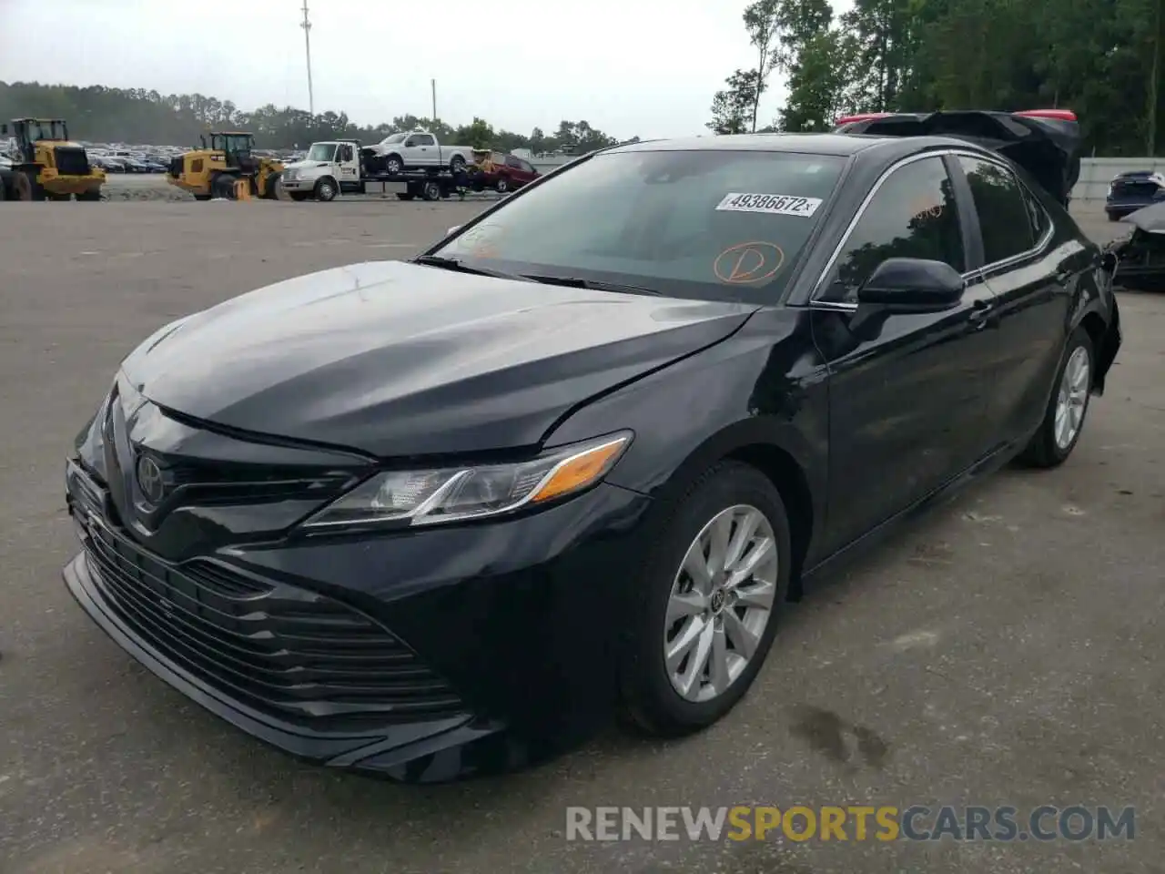 2 Photograph of a damaged car 4T1C11AK6LU972324 TOYOTA CAMRY 2020