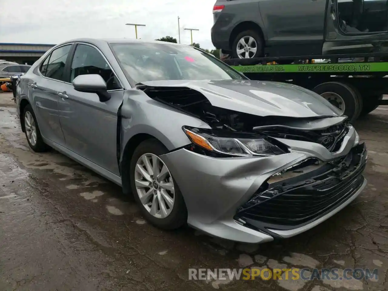 1 Photograph of a damaged car 4T1C11AK6LU972789 TOYOTA CAMRY 2020