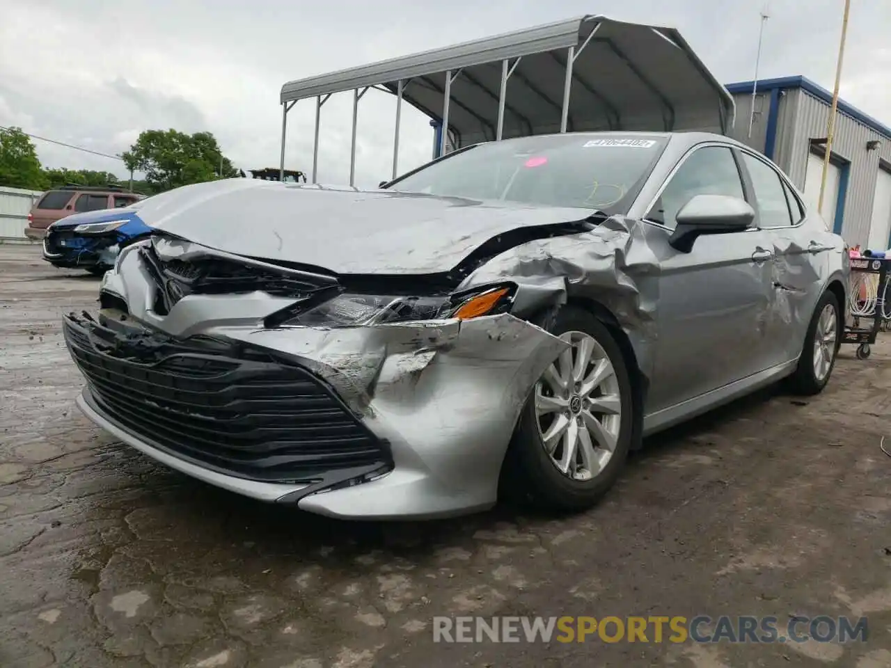 2 Photograph of a damaged car 4T1C11AK6LU972789 TOYOTA CAMRY 2020