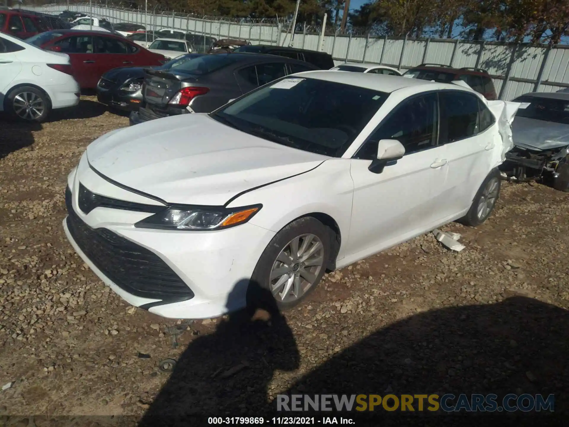 2 Photograph of a damaged car 4T1C11AK6LU980200 TOYOTA CAMRY 2020