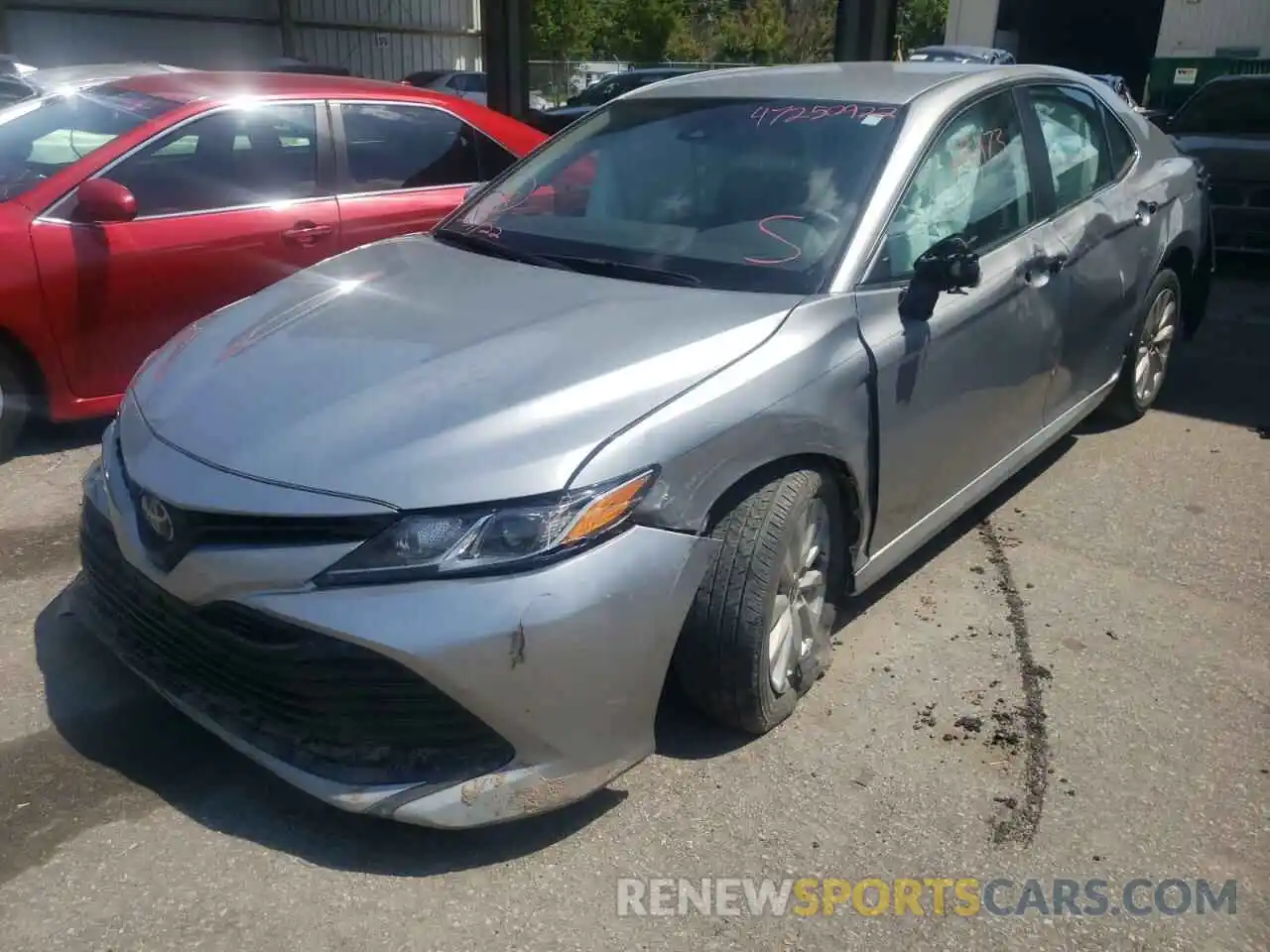 2 Photograph of a damaged car 4T1C11AK6LU985851 TOYOTA CAMRY 2020