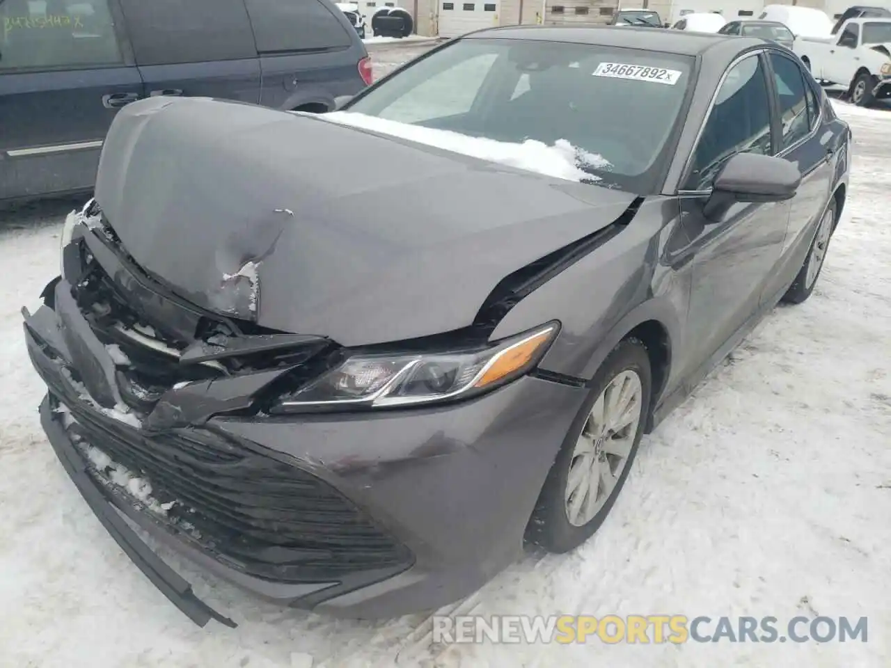 2 Photograph of a damaged car 4T1C11AK6LU995280 TOYOTA CAMRY 2020