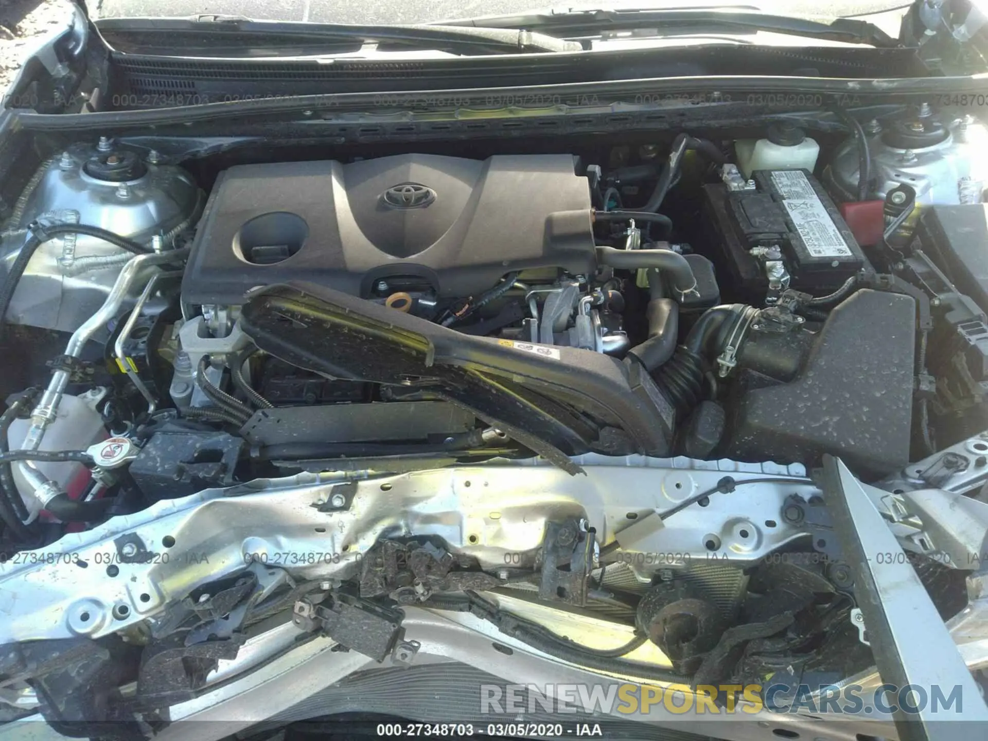 10 Photograph of a damaged car 4T1C11AK7LU338651 TOYOTA CAMRY 2020