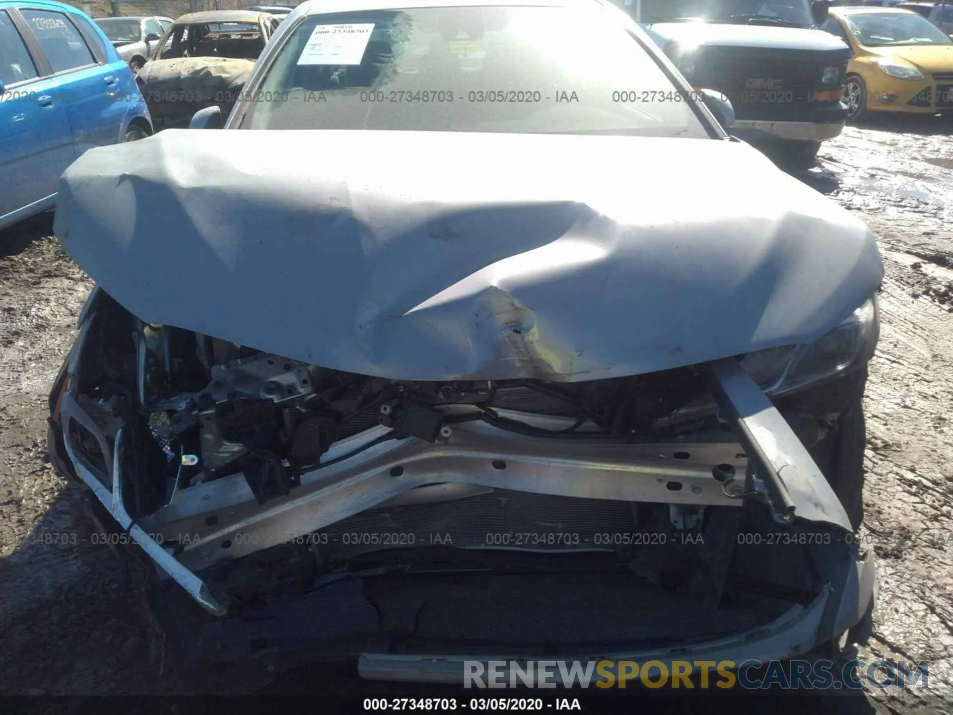 6 Photograph of a damaged car 4T1C11AK7LU338651 TOYOTA CAMRY 2020