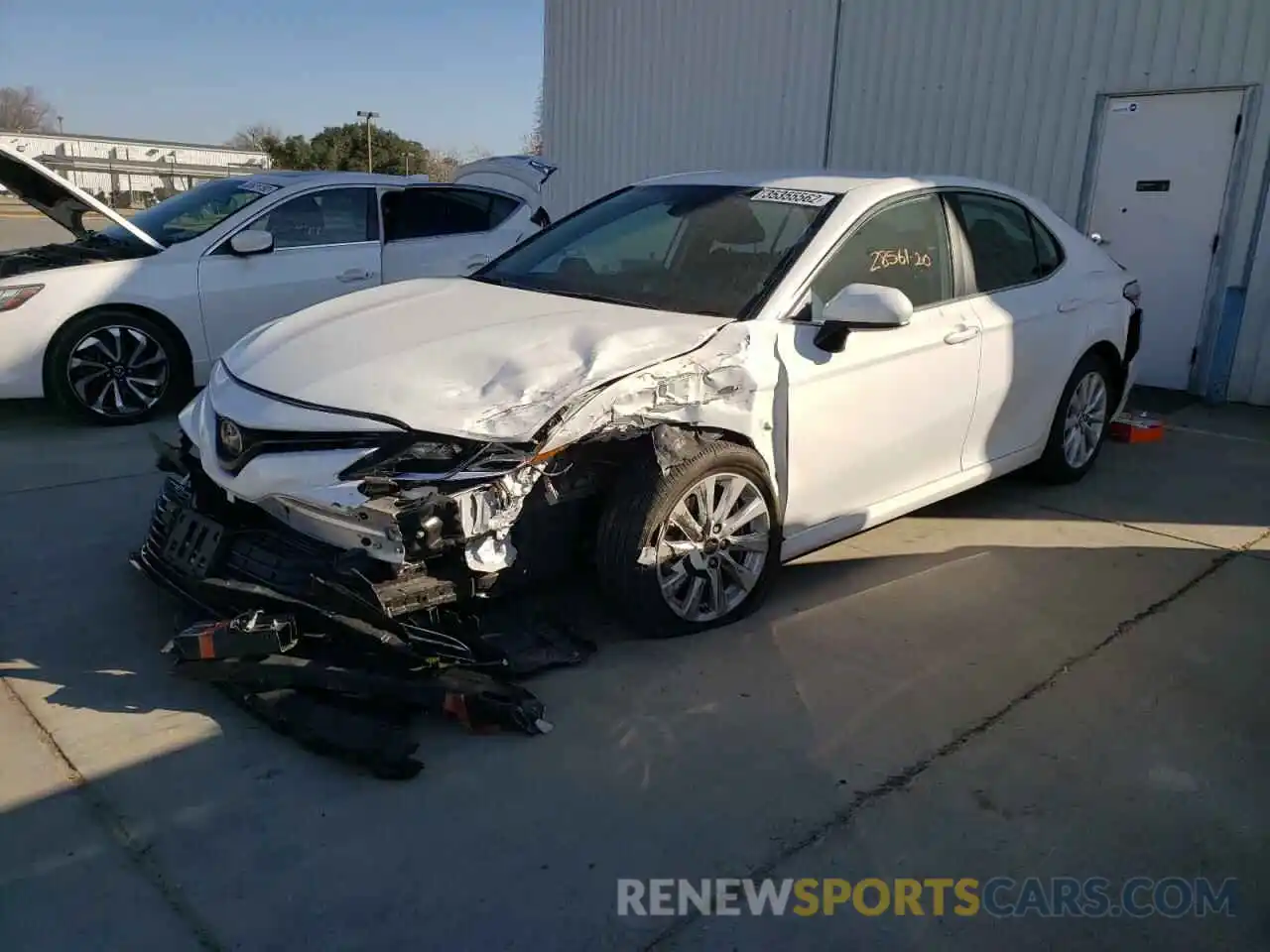 2 Photograph of a damaged car 4T1C11AK7LU341890 TOYOTA CAMRY 2020