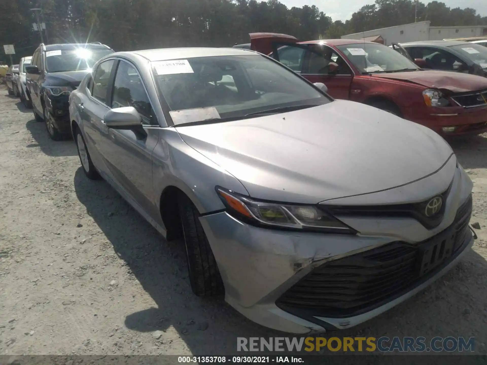 1 Photograph of a damaged car 4T1C11AK7LU343087 TOYOTA CAMRY 2020