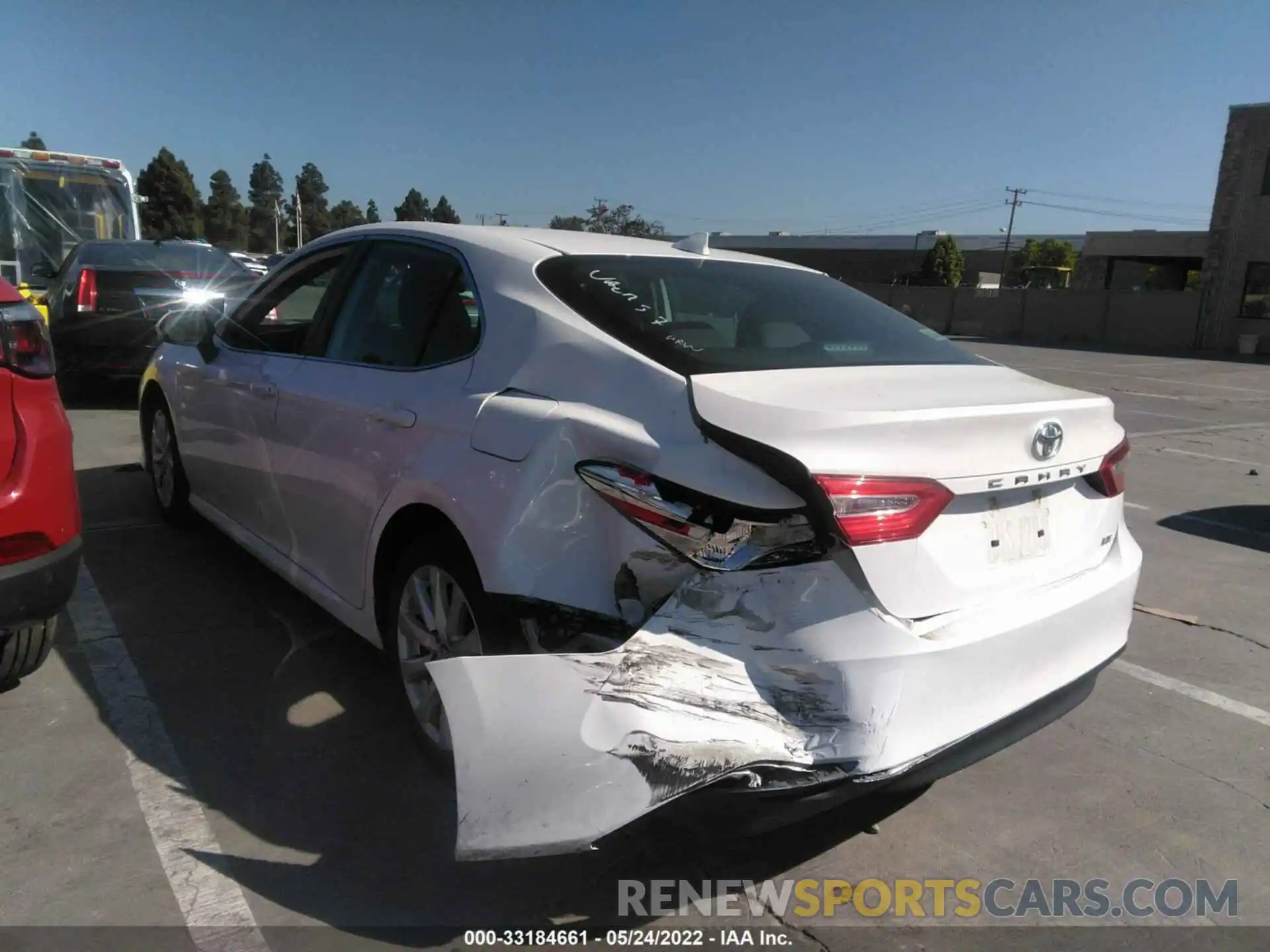 3 Photograph of a damaged car 4T1C11AK7LU345180 TOYOTA CAMRY 2020