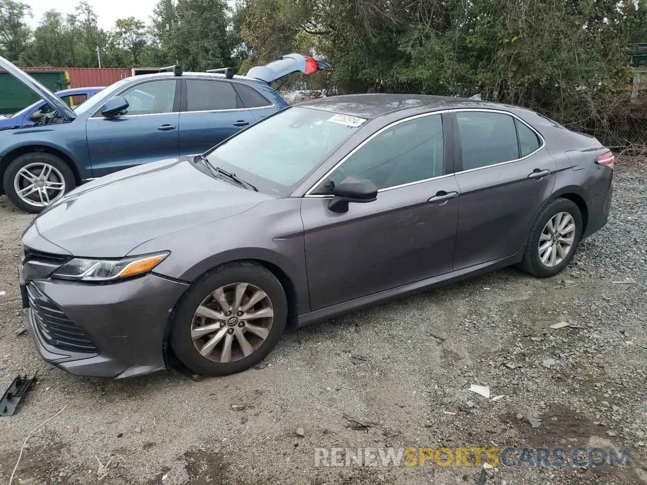 1 Photograph of a damaged car 4T1C11AK7LU348631 TOYOTA CAMRY 2020
