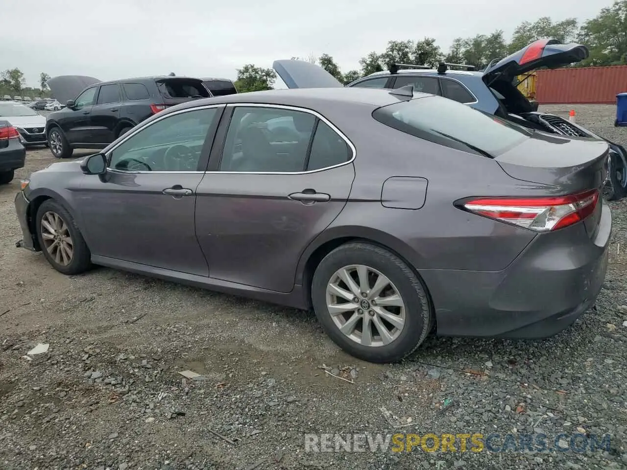 2 Photograph of a damaged car 4T1C11AK7LU348631 TOYOTA CAMRY 2020