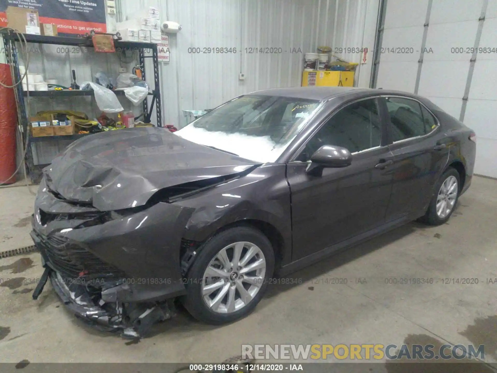 2 Photograph of a damaged car 4T1C11AK7LU351643 TOYOTA CAMRY 2020