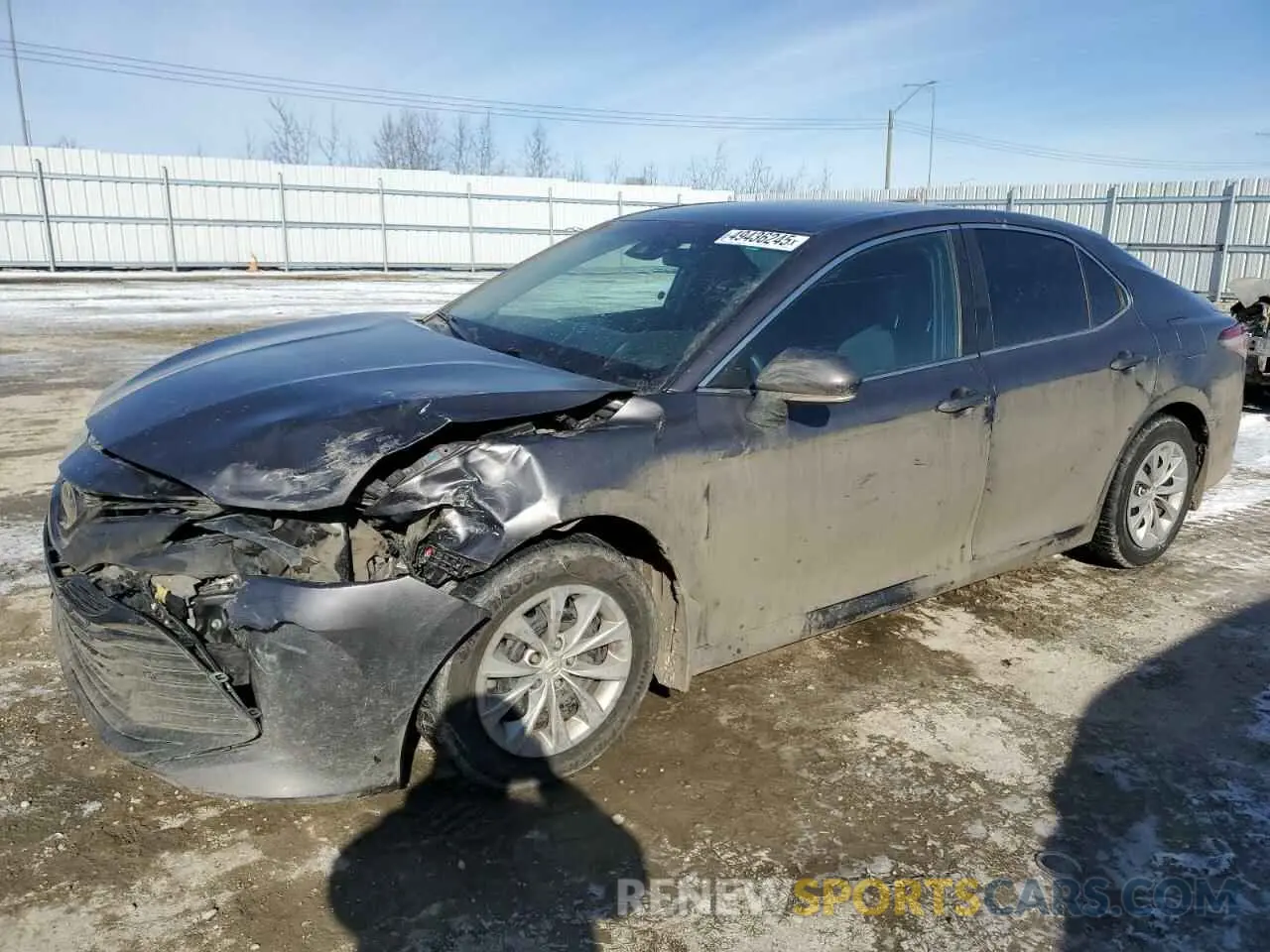 1 Photograph of a damaged car 4T1C11AK7LU358902 TOYOTA CAMRY 2020